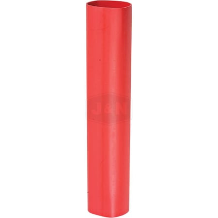 Aftermarket Heat Shrink Tube, 2:1 I.D. Shrink Ratio, 1 in I.D. Before Shrinking, Red, 48 in 606-48016-JN